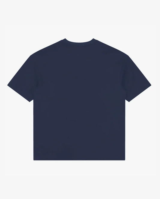 ALHAMDULILLAH Unisex Oversized T-Shirt - Navy Blue