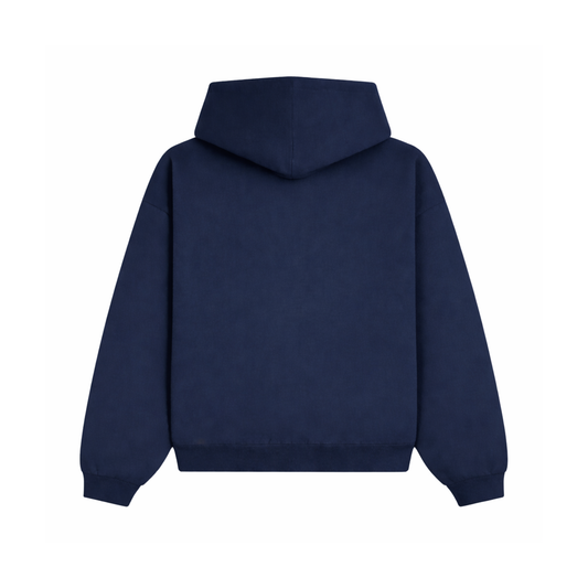 AKHLAQ Unisex Hoodie - Navy Blue