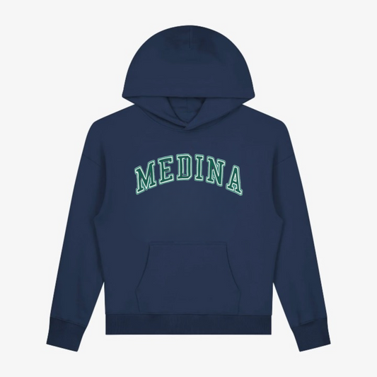 Medina Hoodie - Navy Blue