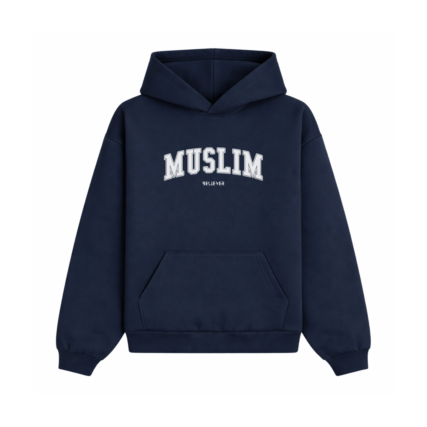 MUSLIM Unisex Hoodie - Navy Blue