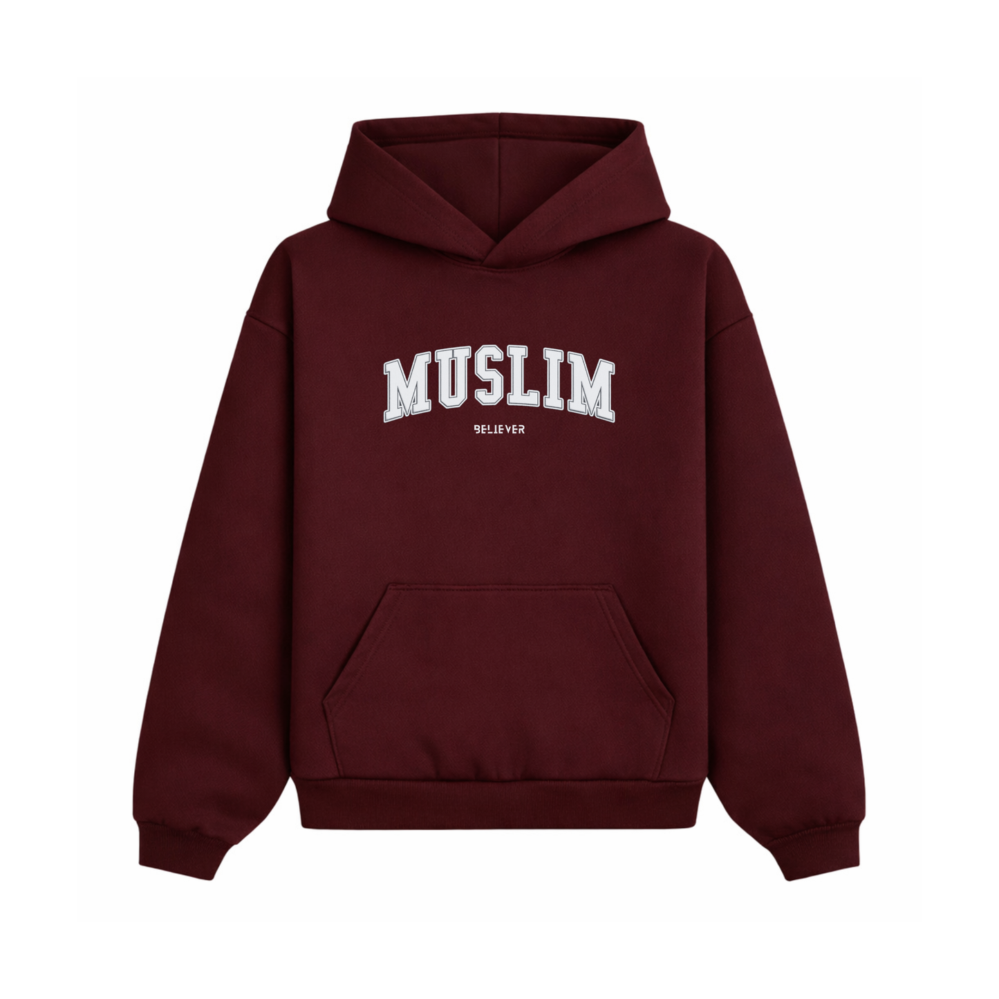 MUSLIM Unisex Hoodie - Maroon