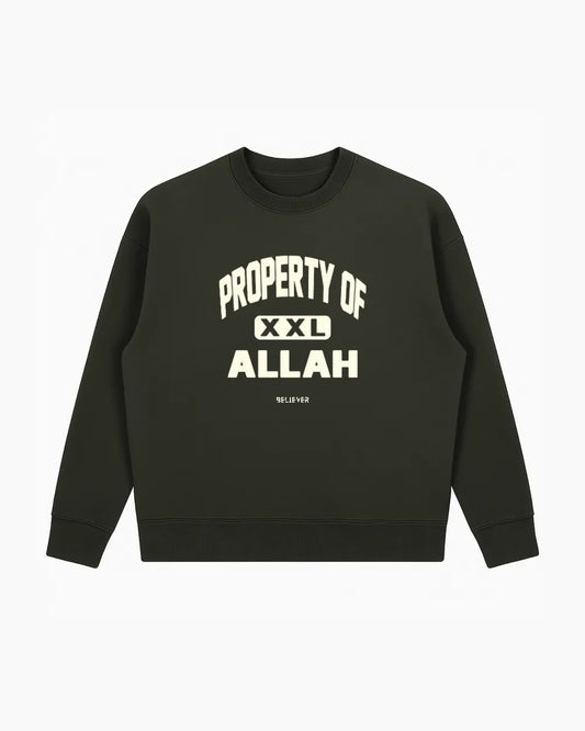 POA Unisex Sweatshirt - Olive Green
