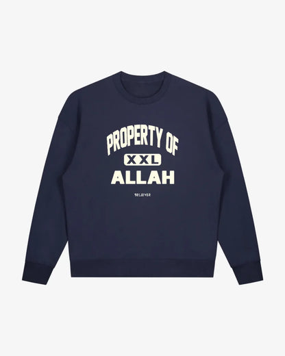 POA Unisex Sweatshirt - Navy Blue