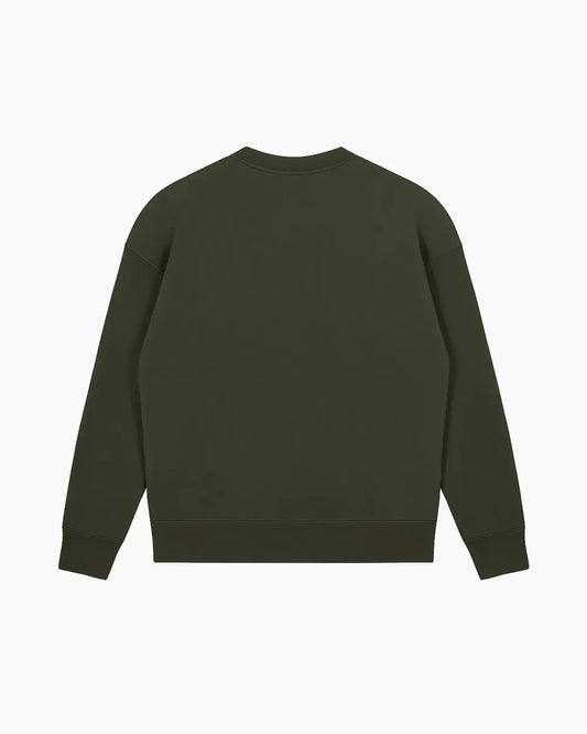 AKHLAQ Unisex Sweatshirt - Olive Green