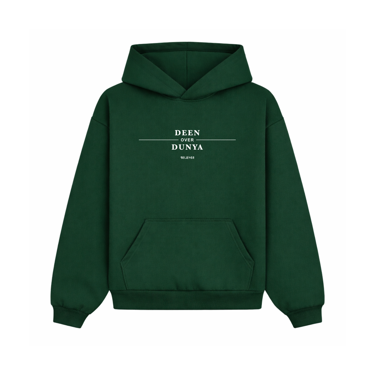 DEEN OVER DUNYA Unisex Hoodie - Green