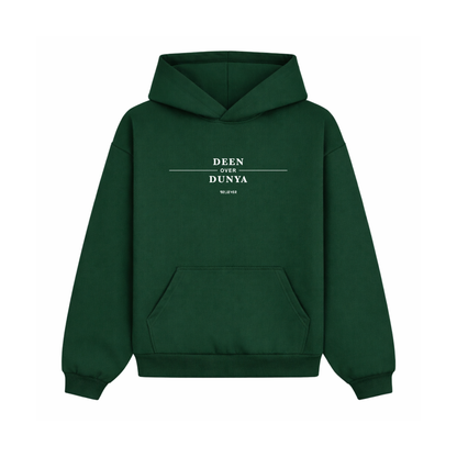 DEEN OVER DUNYA Unisex Hoodie - Green
